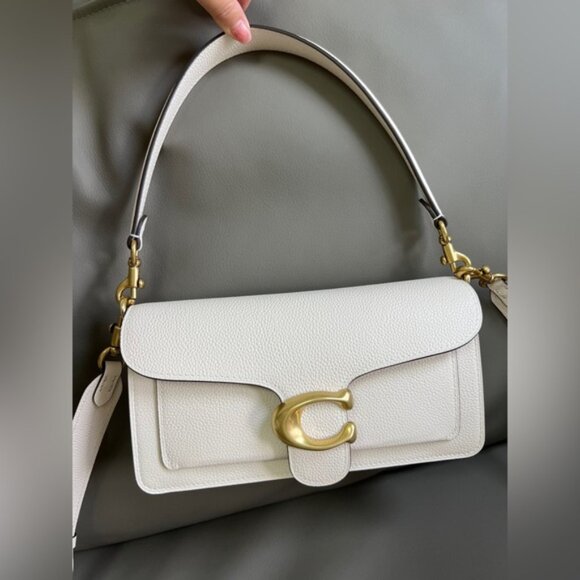 Coach Tabby Shoulder Bag 26 in white - Picture 1 of 9